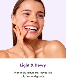 It'S SKIN Hyaluronic Acid Moisture Cream application shows gentle facial massage.