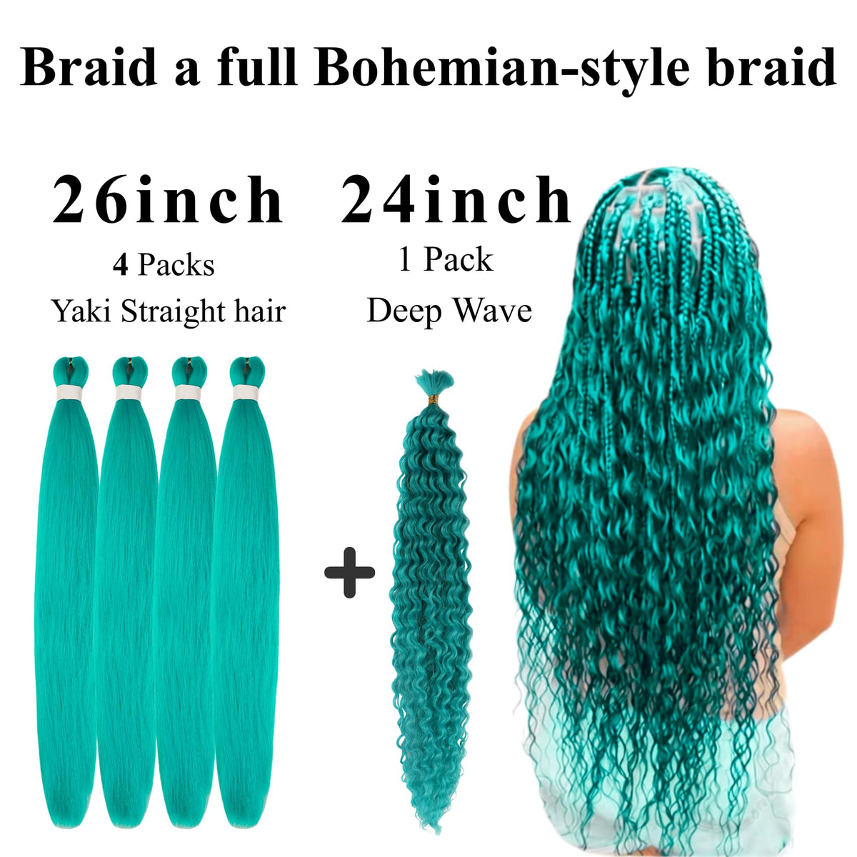 ITSBRAIDS hot water setting enables quick curl customization with low heat