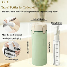 IULWJPU durable portable travel dispenser designed for frequent travel.