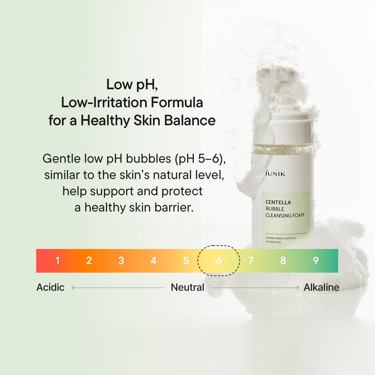 IUNIK Centella 69 Percent Extract label highlights natural extract.