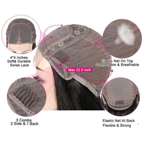 IUPin adjustable straps and three combs provide secure, comfortable fit