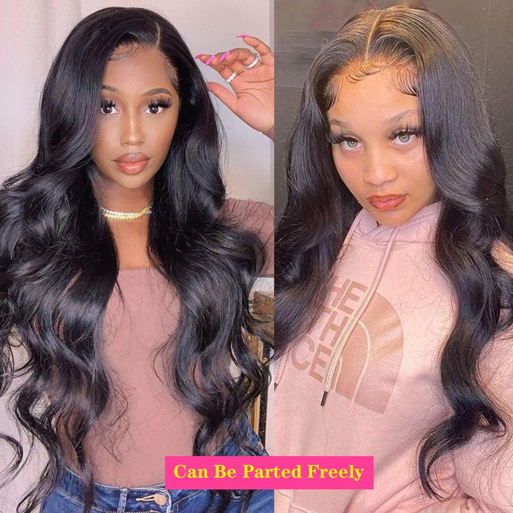 IUPin body wave wig suitable for daily use, events, and travel