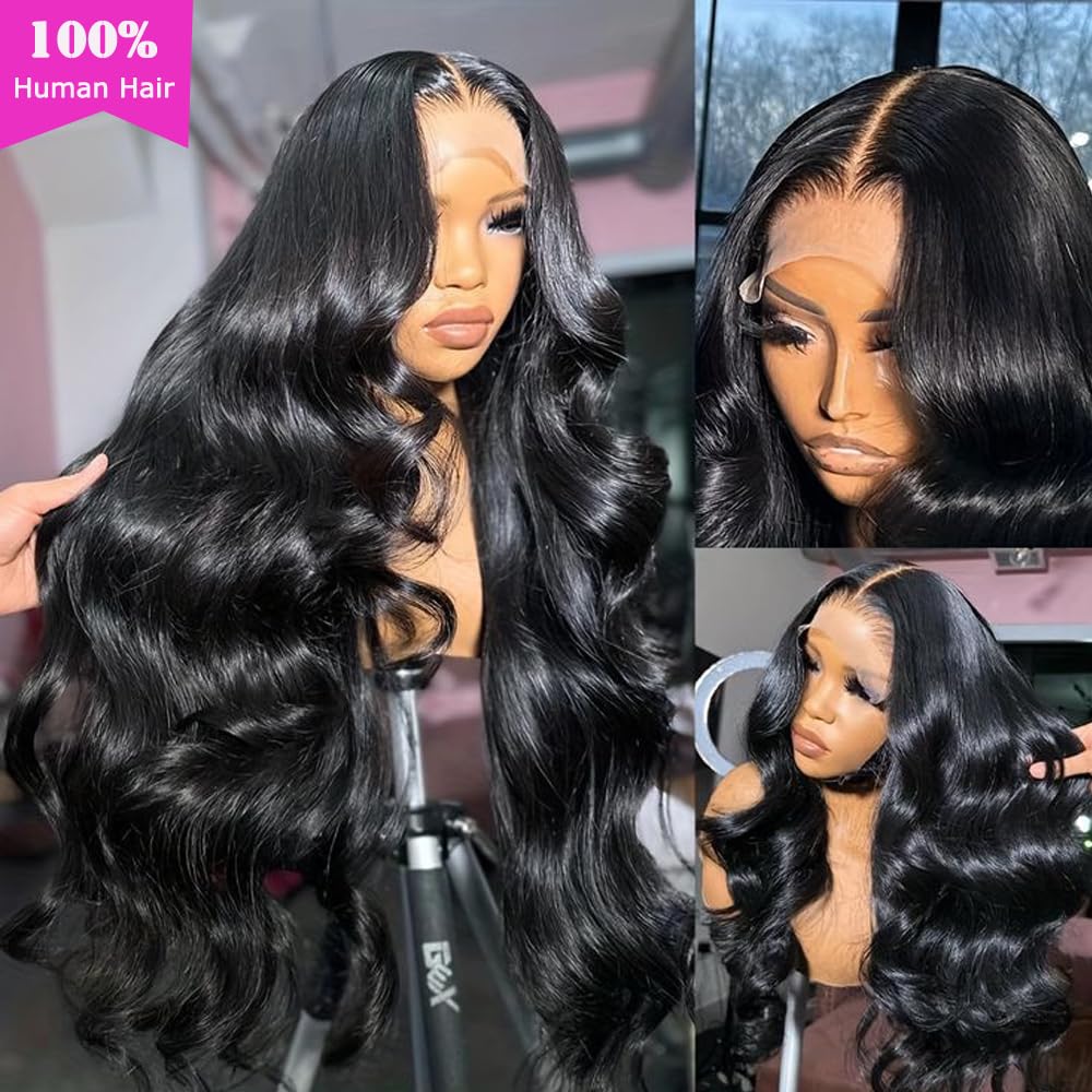 IUPin HD transparent Swiss lace cap wig for seamless scalp blend