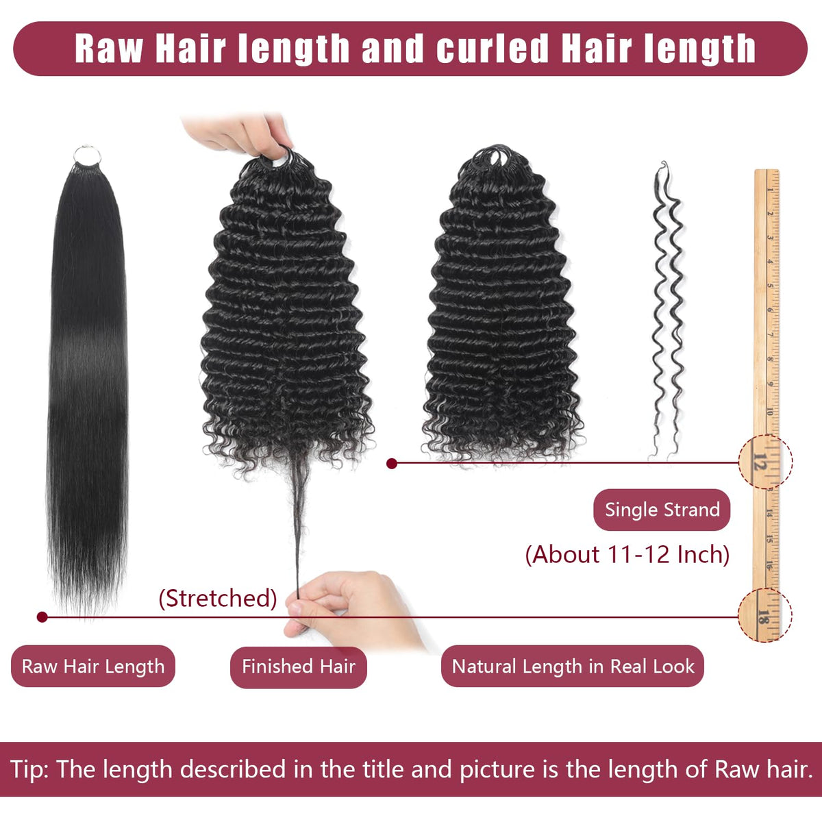 Styling options with IVCoco Deep Wave for durable, flexible looks