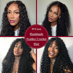 IVCoco install-ready set for half-up half-down or updos.