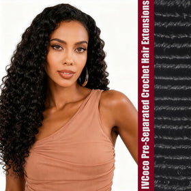 IVCoco lightweight crochet hair moves naturally for all-day comfort.