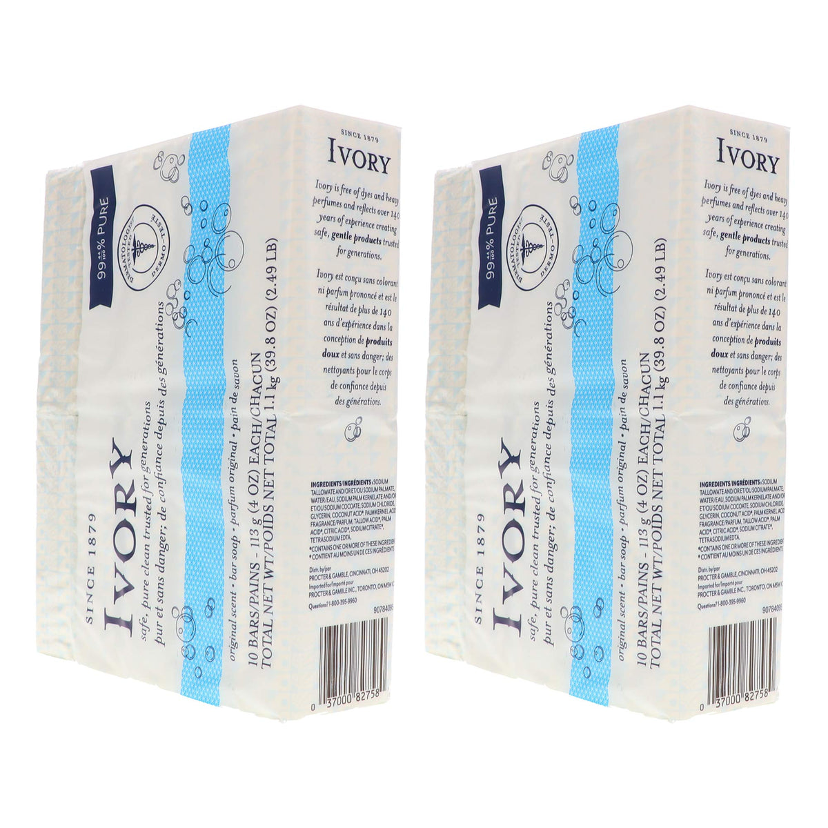 Lather close-up demonstrating Ivory Original bar soap bubbles.
