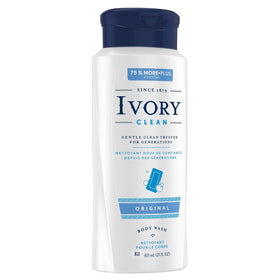 Ivory Original Body Wash fragrance swatch suggesting refreshing, inviting aroma.