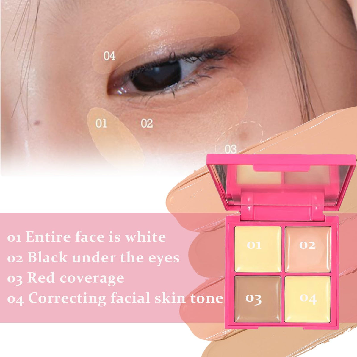 IWAWA Concealer creamy texture with zero powdery feel on skin
