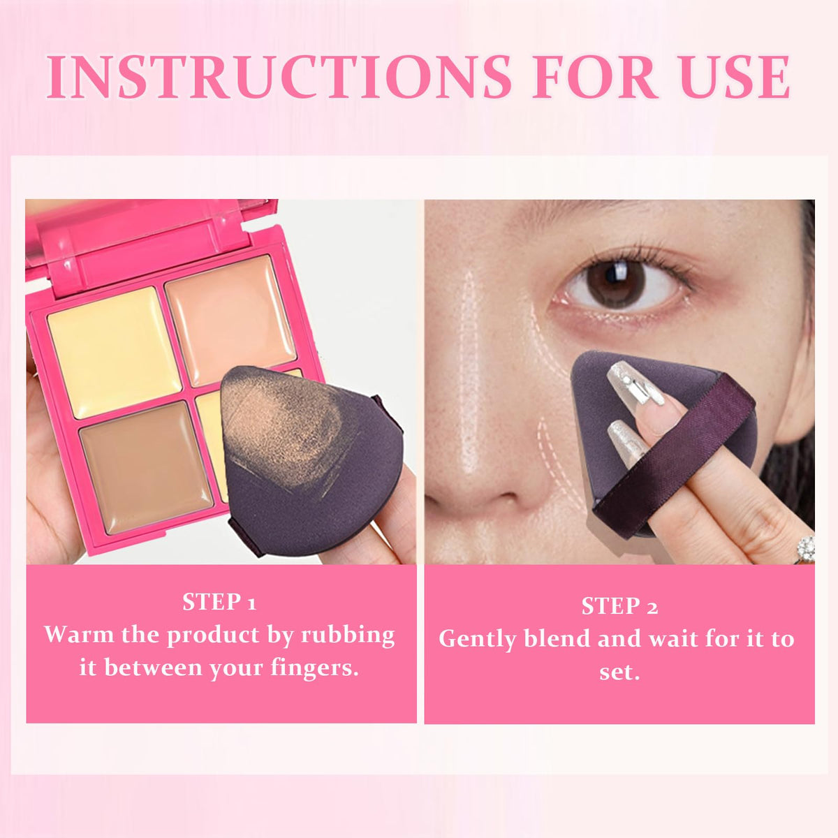 IWAWA Concealer packaging and compact case showcasing brand
