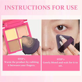 IWAWA Concealer packaging and compact case showcasing brand