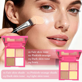 IWAWA Concealer shade-range varieties to match many skin tones