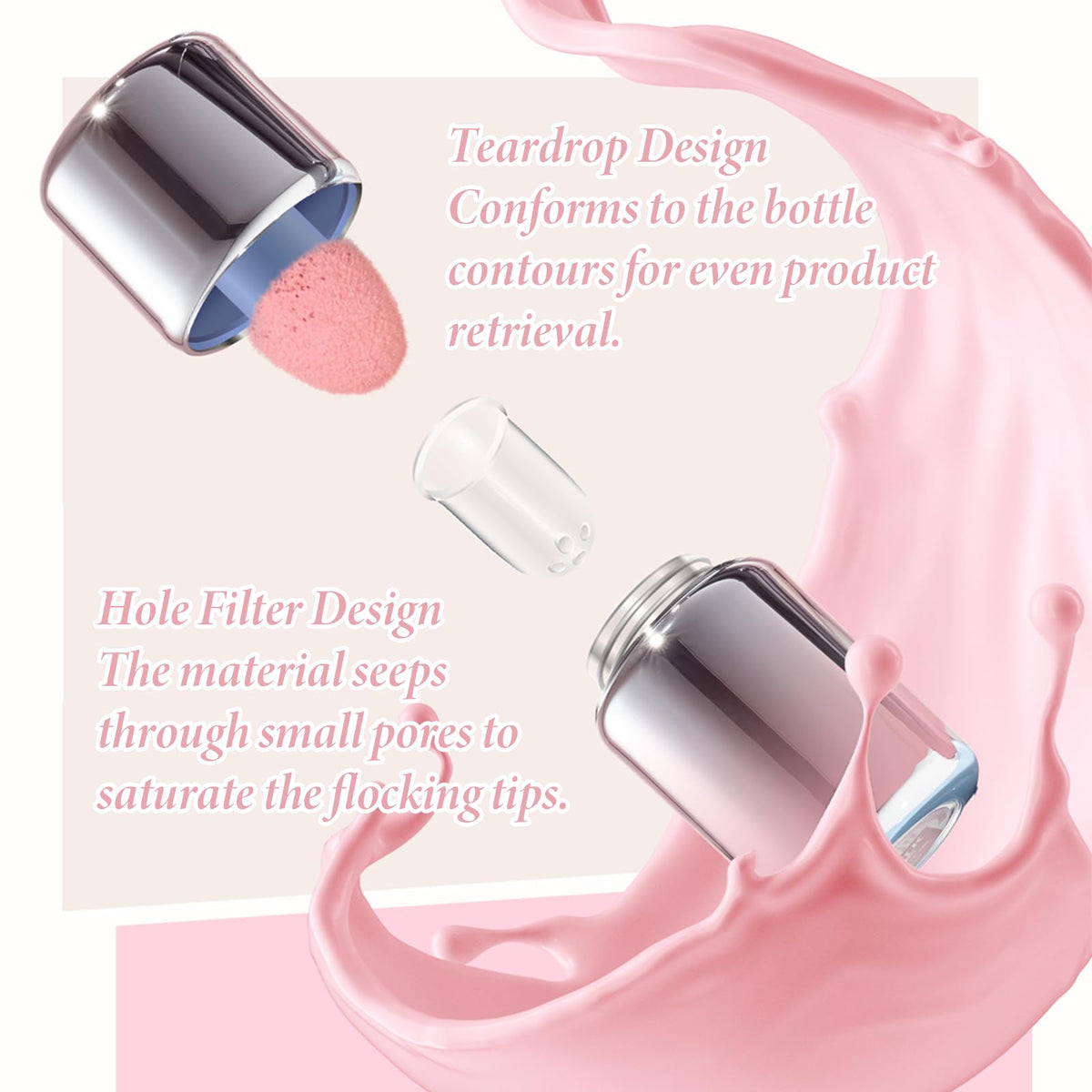 IWAWA Puffy Liquid Blush creamy texture blends easily on all skin types