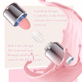 IWAWA Puffy Liquid Blush creamy texture blends easily on all skin types