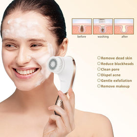 IWEEL Rechargeable battery and compact design for long-lasting skincare sessions.
