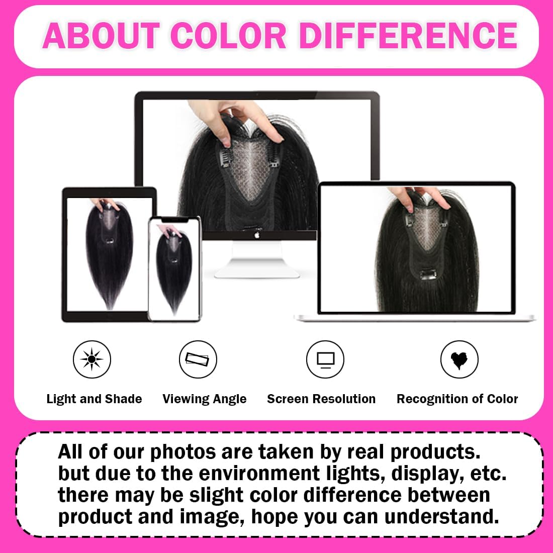 Iwig color variation note reflects lighting differences in photos.