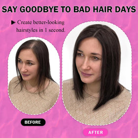 Iwig lightweight topper for easy, all-day comfortable styling.