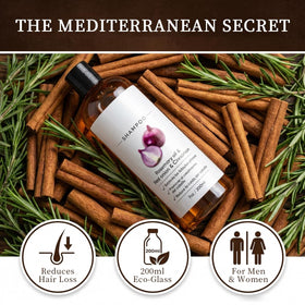 IYUWE Strengthening Shampoo with cinnamon extract for vibrant hair