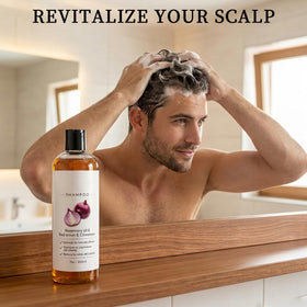 IYUWE shampoo on sink scene for clean, manageable hair