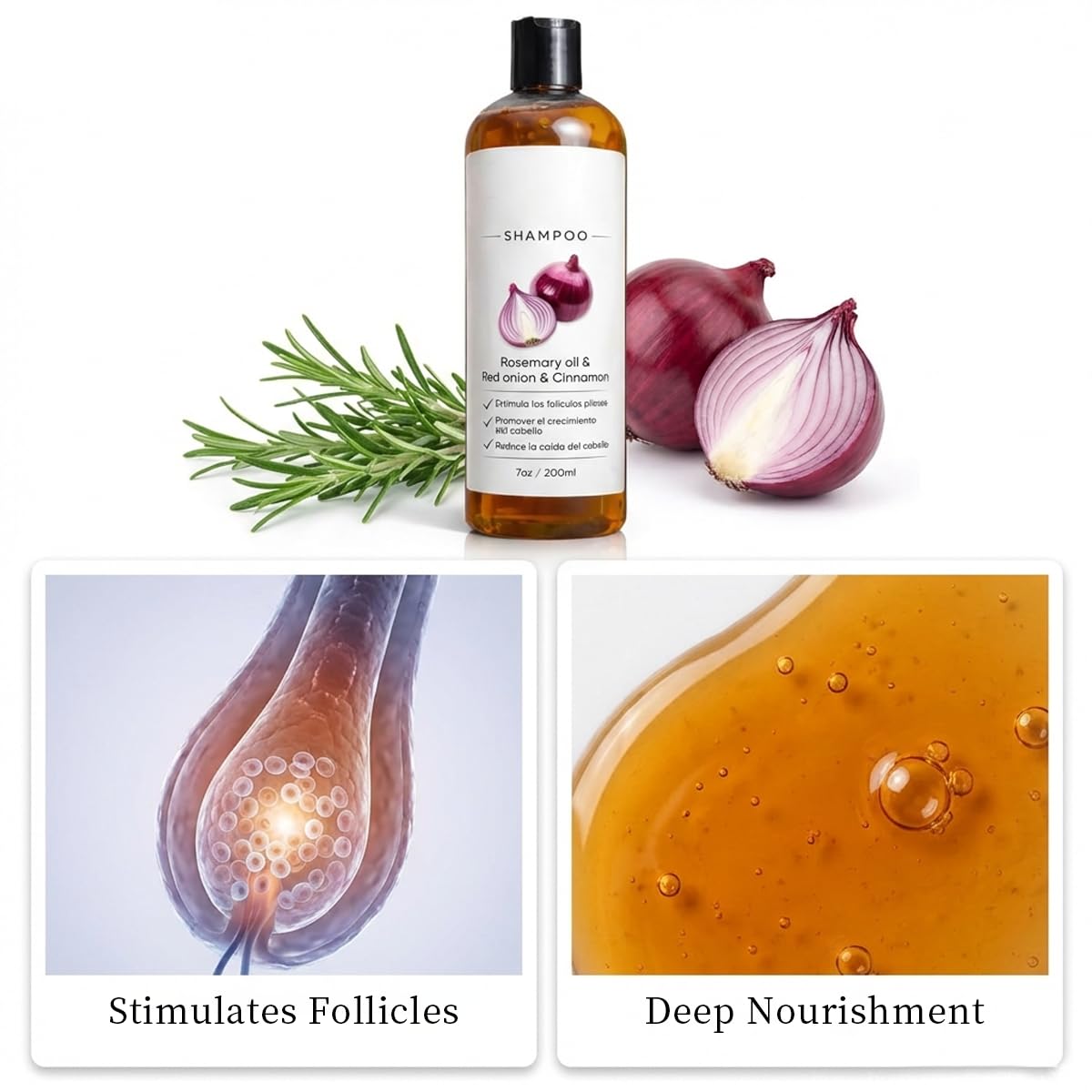 IYUWE Strengthening Shampoo lather close-up for lightweight daily use