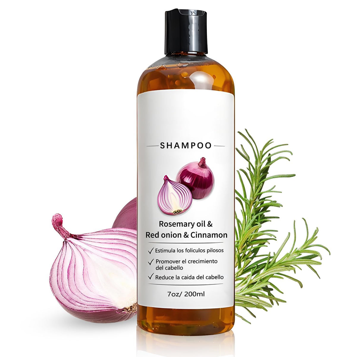 IYUWE Strengthening Shampoo bottle with rosemary oil for fuller-looking hair