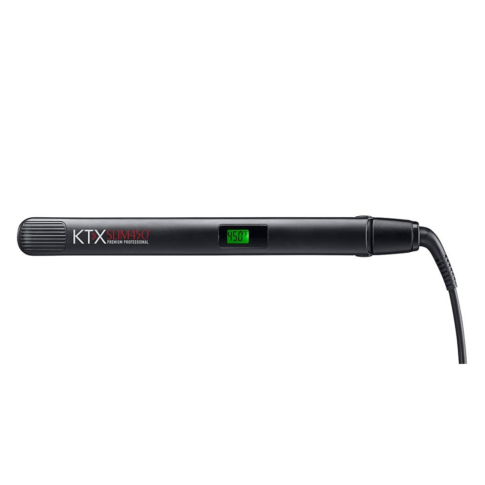 IZUTECH KTX Slim450 adjustable heat enables precise styling.