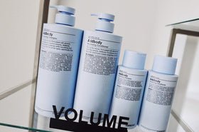Rosemary oil infusion visual on Addbody packaging by J Beverly Hills.