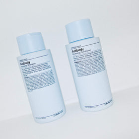 J Beverly Hills Addbody foam lather demonstrating gentle cleansing and lift.