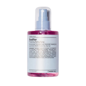 J Beverly Hills Blue Bodifier thickening spray boosts hair fullness for fine tresses.