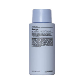 J Beverly Hills Blue Hair Mask bottle highlights moisturizing formula for hair and scalp