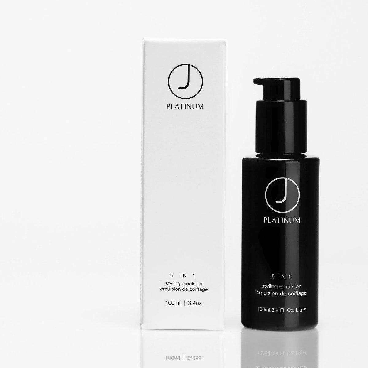 J Beverly Hills Platinum argan oil enriched formula nourishes and strengthens hair.