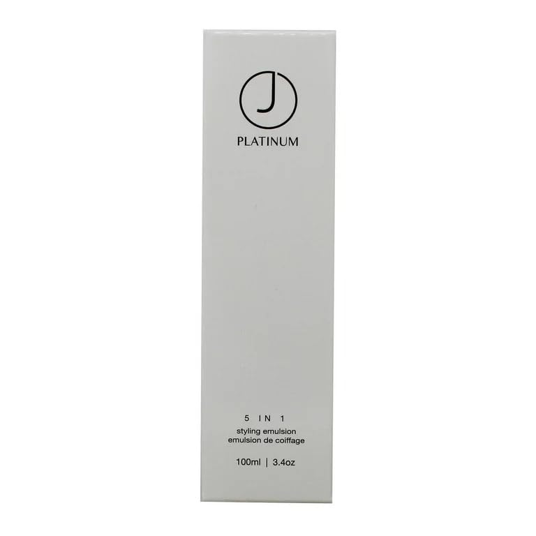 J Beverly Hills Platinum coconut oil delivery smooths and conditions for manageable hair.
