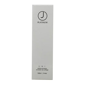 J Beverly Hills Platinum coconut oil delivery smooths and conditions for manageable hair.