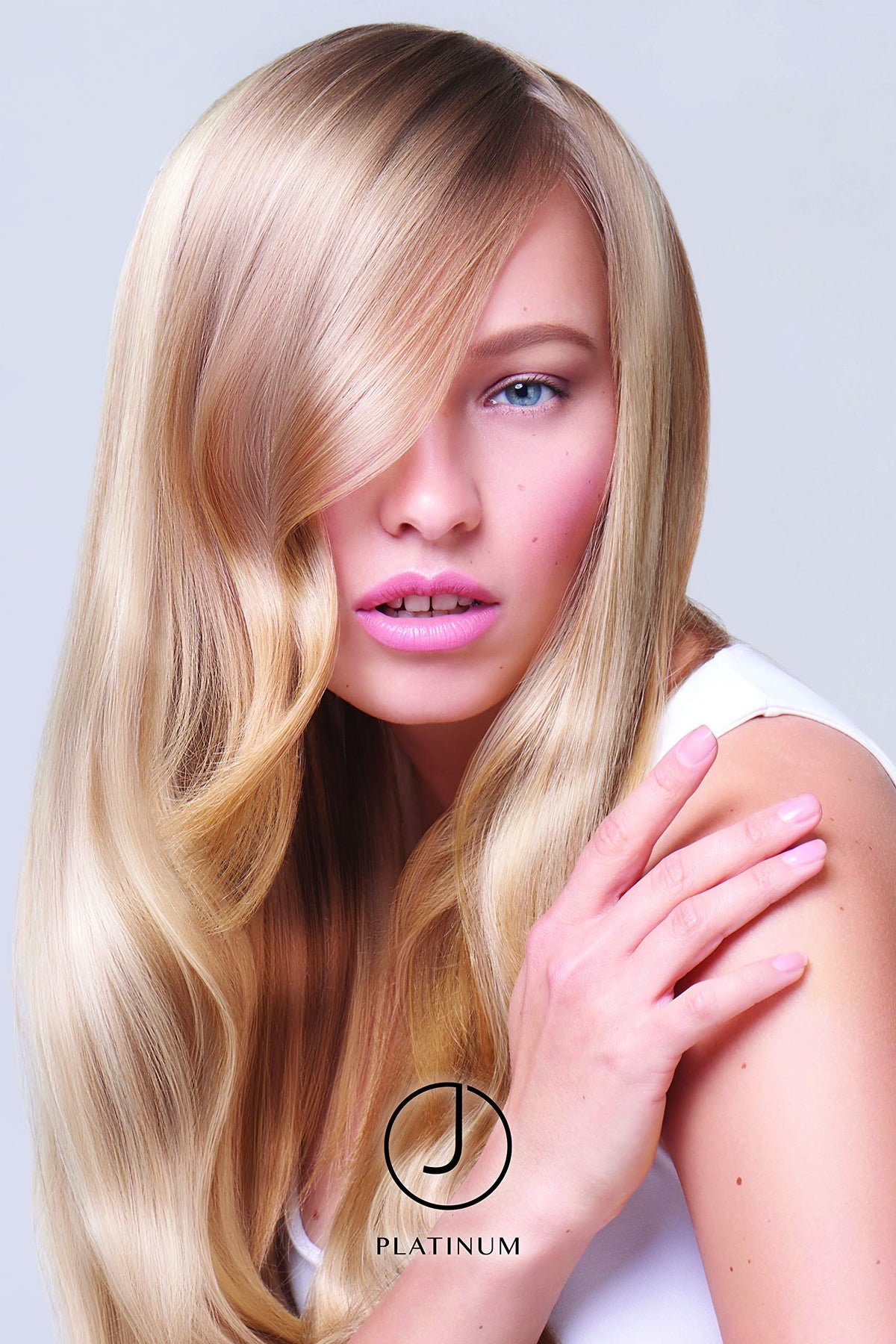 J Beverly Hills Platinum Hydrate Conditioner hair-finish suggests smoother, shinier results.