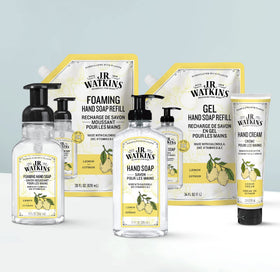 J.R. Watkins US-made label highlighting American craftsmanship.