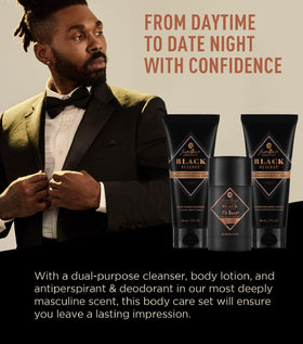 Jack Black Black Reserve Deodorant provides all-day freshness and bold aroma.