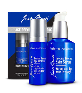 Jack Black Protein Booster Skin Serum bottle for smoother-looking skin