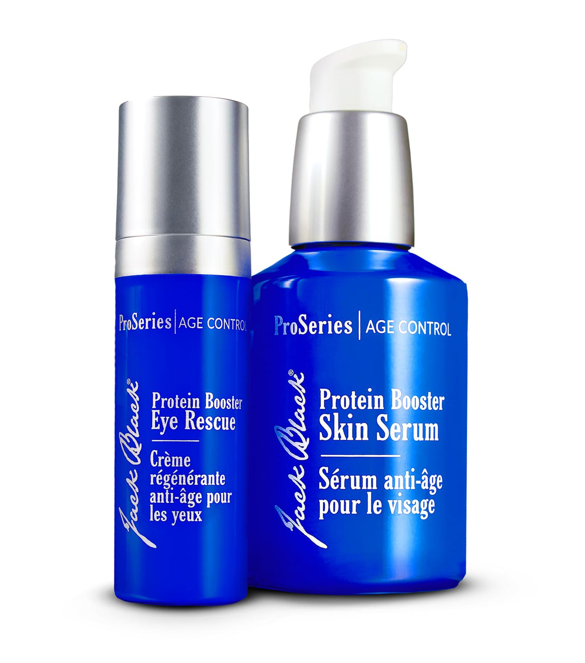 Texture of Protein Booster Skin Serum swirled on skin