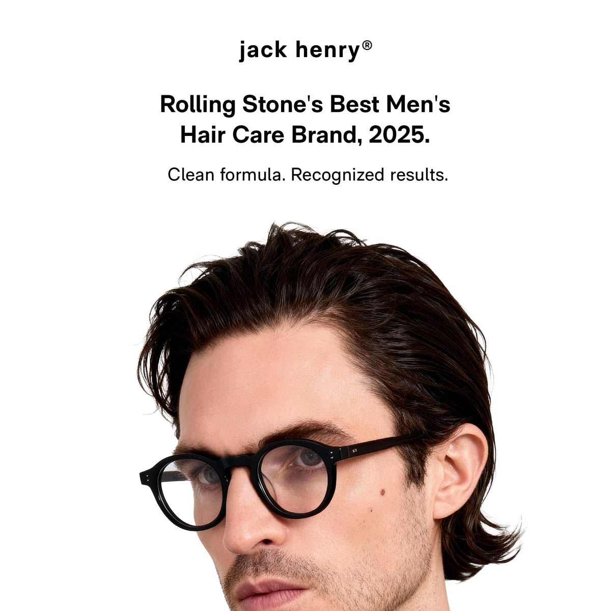 USA-made Jack Henry Hair Paste packaging emphasizes origin and quality