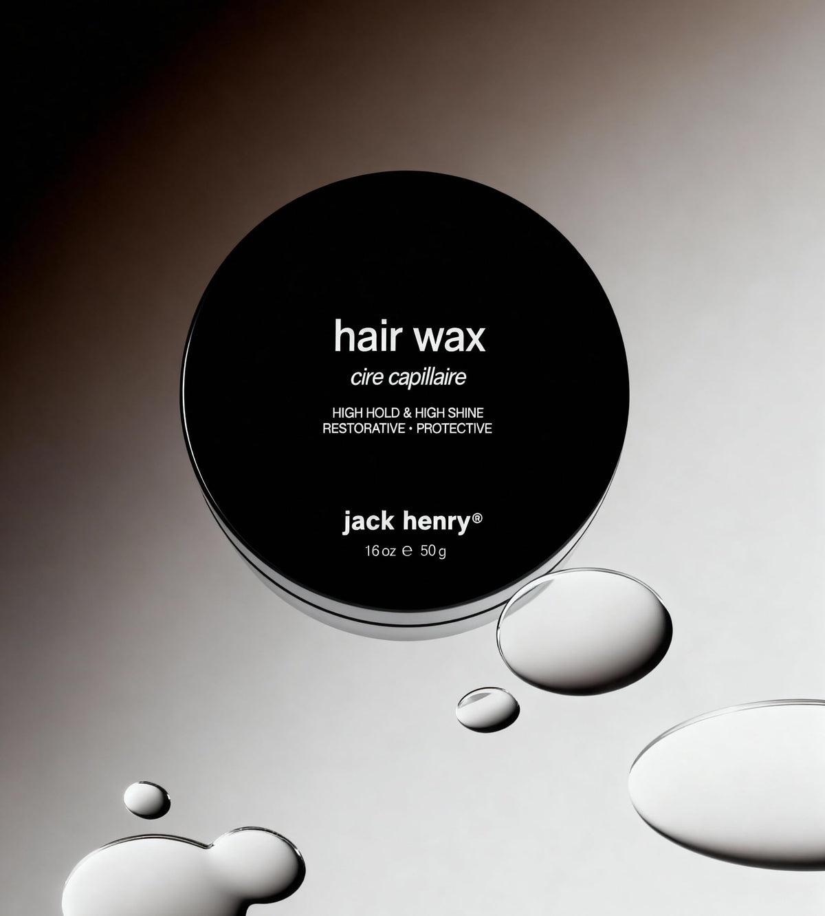 Jack Henry Hair Wax made in the USA, Southern California formulation.