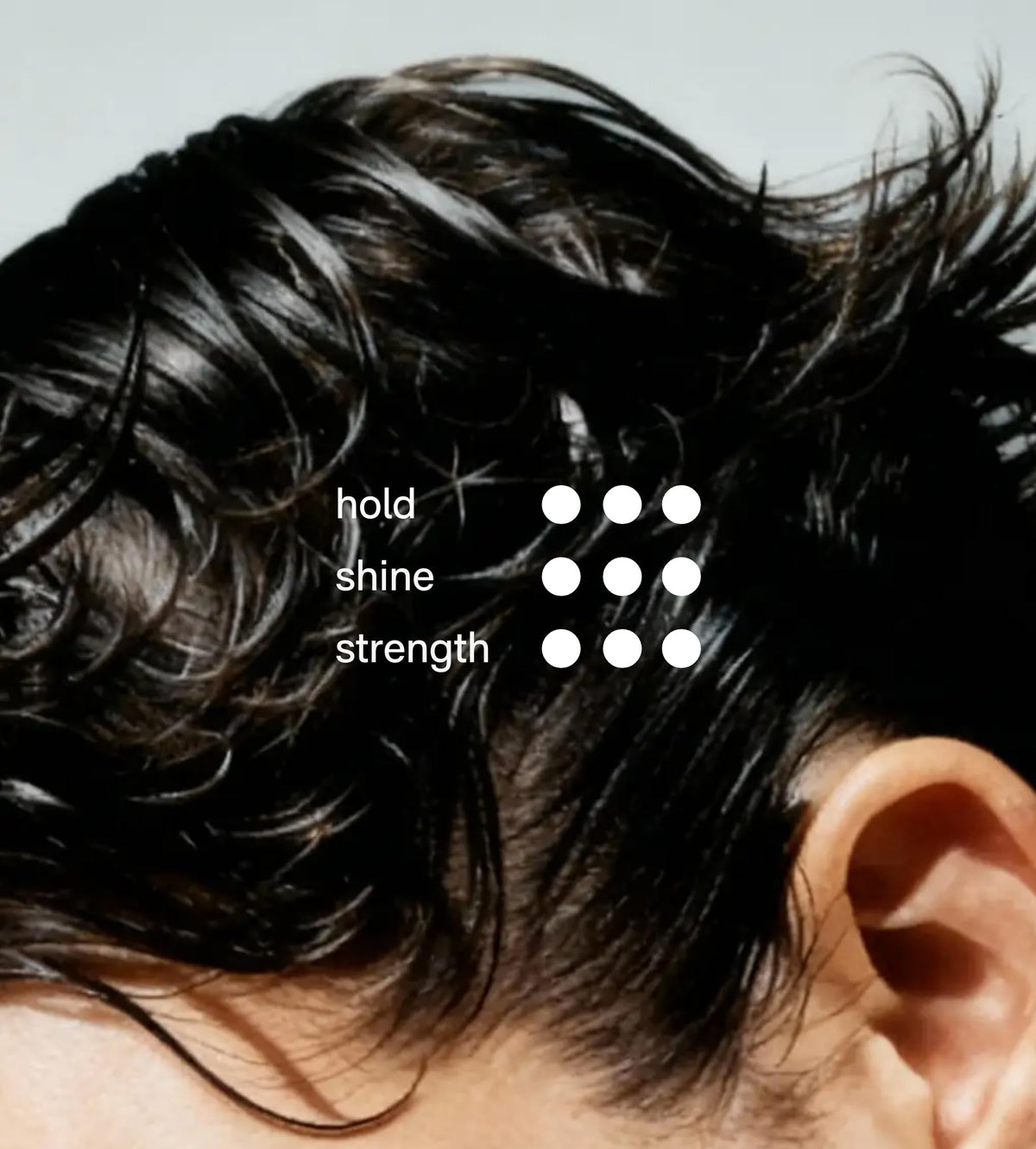 Jack Henry Hair Wax pompadour structure for a refined, sculpted silhouette.