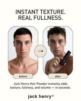 Jack Henry precision air pump activation demonstrates mess-free application and targeted texture
