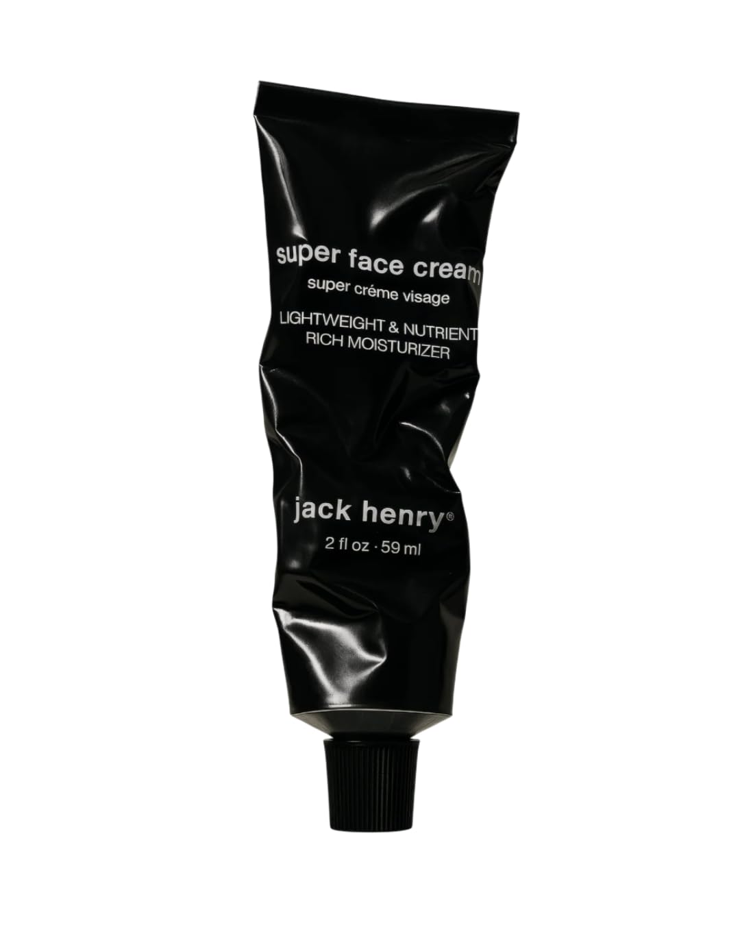 Jack Henry Super Face Cream aluminum tube ready for daily hydration.
