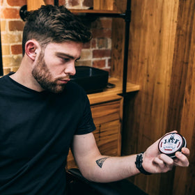Jack The Barber heritage craftsmanship concept with hair clay