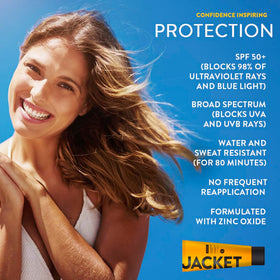 Suitable for both face and body during outdoor activities.