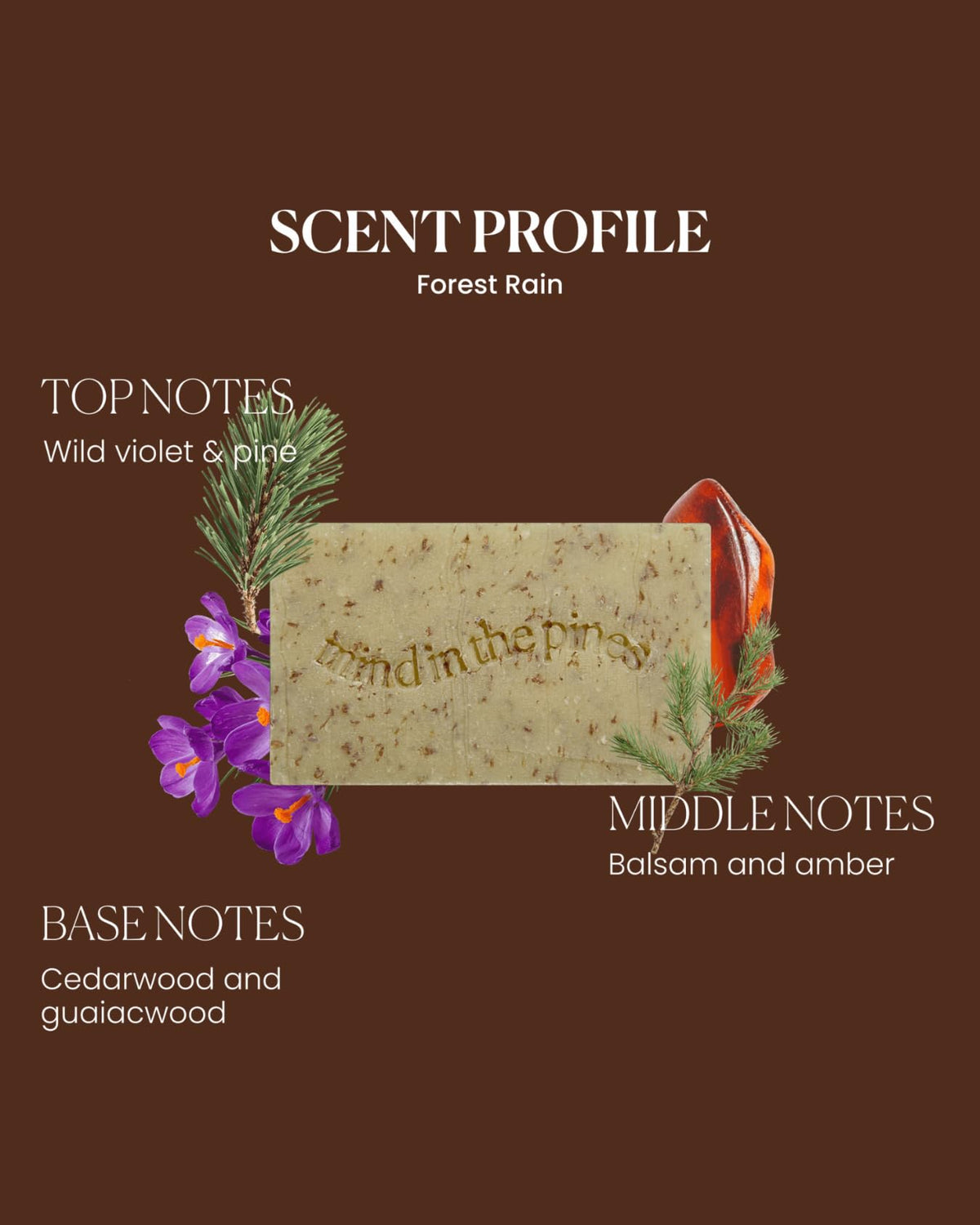 Jackfir Bushwhacker bar soap olive oil emphasizes skin moisturizing benefits.