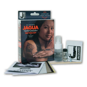 Jacquard Jagua ink is natural and skin-safe for easy, fade-out temporary tattoos.