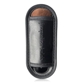 Jacqueline Kalab Magic Foundation Brush compact pouch enables on-the-go touch-ups.