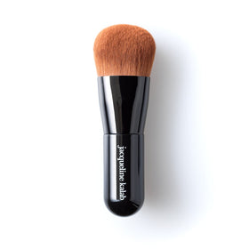 Jacqueline Kalab Magic Foundation Brush close-up handle for precise blending and control.