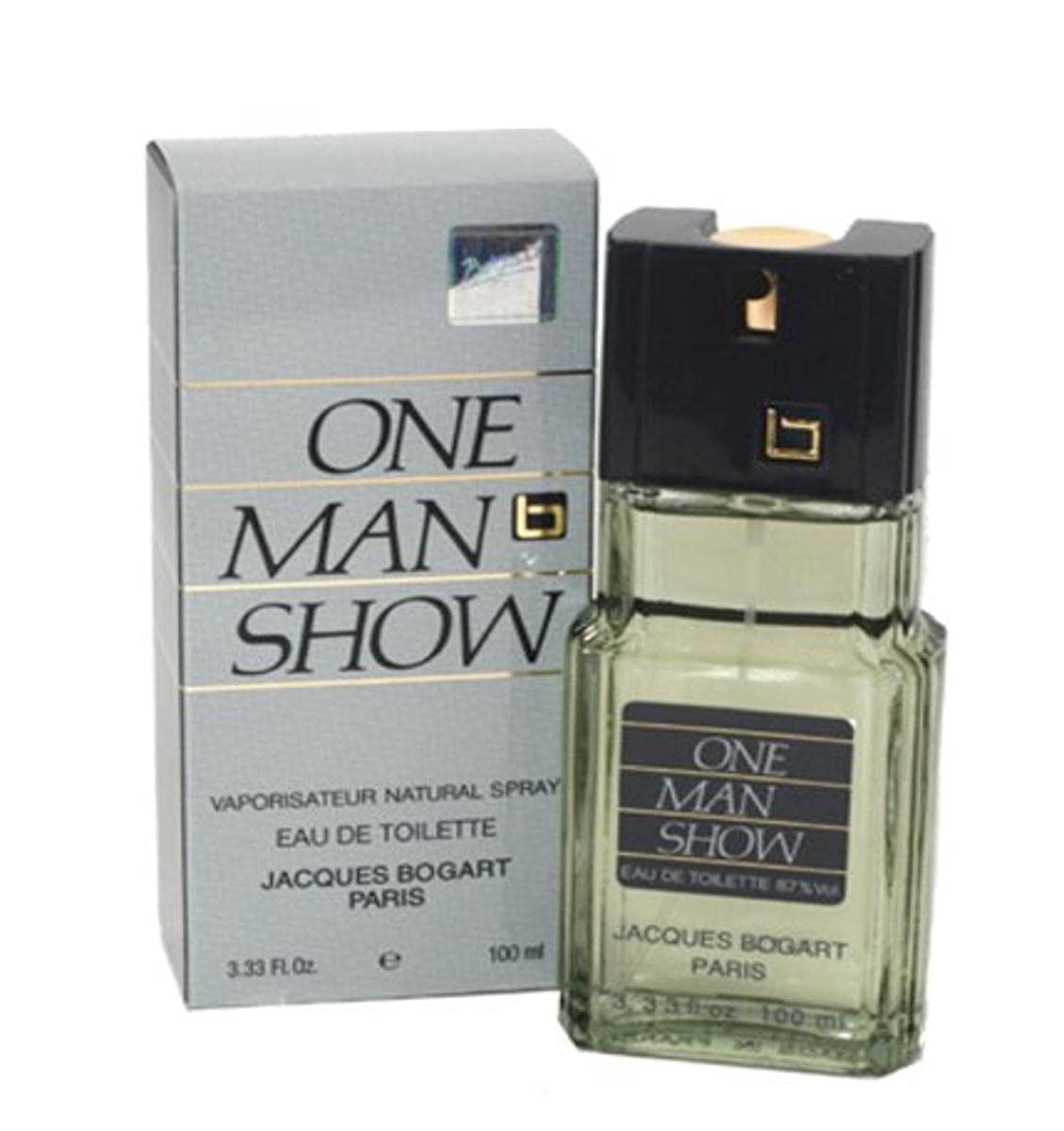 Jacques Bogart One Man Show packaging box showcased for gift-ready presentation.